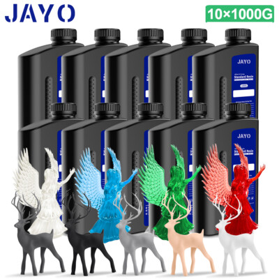 JAYO 10KG Standard Harz/ABS-Like/Water Washable/Nylon-Like 405nm Resin LCD SLA 