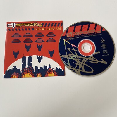 Riddim Warfare by DJ Spooky (CD, Sep-1998, Out Post) Promotional Cd *NO CASE*