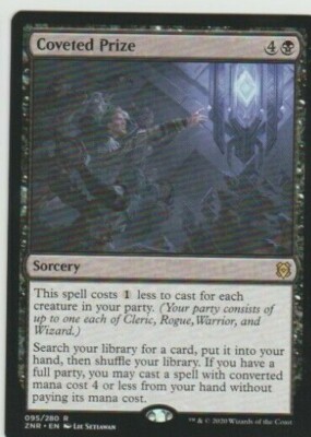 Coveted Prize MAgic The Gathering Rising  MTG Rare card