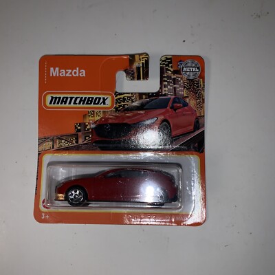 Matchbox 2019 Mazda 3 - Red 2021 Basic Car
