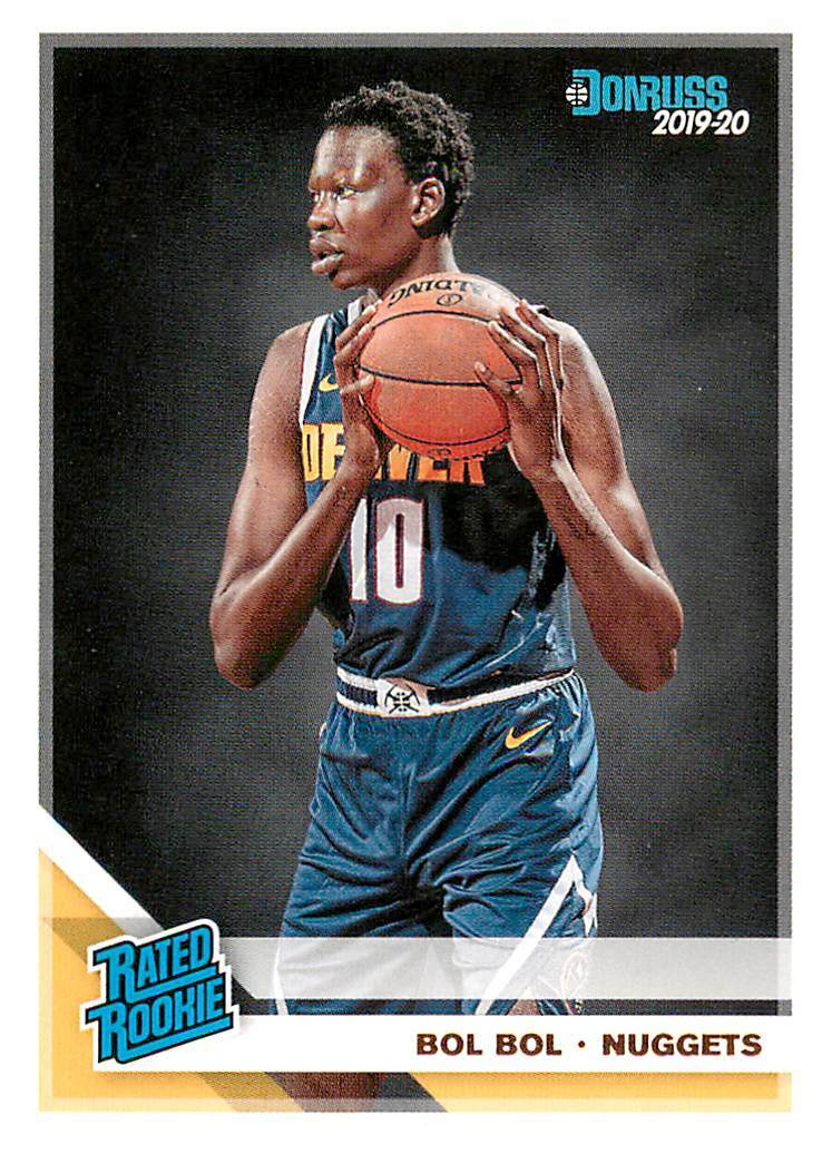 BOL BOL 2019-20 Donruss RATED ROOKIE RC #234 Nuggets