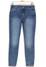 NYDJ Ami Skinny Jeans in Blue Wash size 8 NEW Clean Horizon