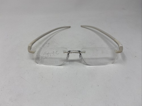 ADIDAS A899 10 6056 18-150 BLANCO CREMA GAFAS SIN MONTURA 2969 - Imagen 1 de 10