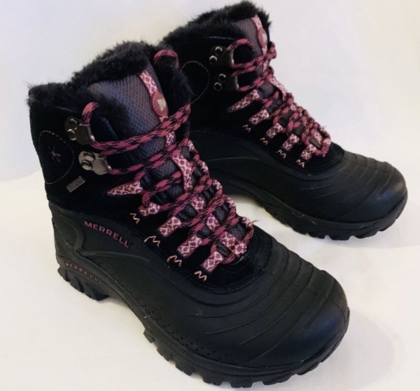 Merrell Performance Winter Boots Black Women's Bo… - image 9