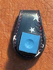Billiards Geek - Leather Magnetic Chalk Holder - Accessory For Your Pool Cue
