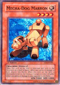 Mecha-Dog Marron - FET-EN019 - Common - 1st Edition x3 - Lightly Played
