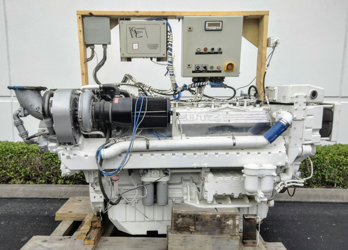 Deutz MWM TBD 2016V16, Marine Diesel Engine, 2011 HP @ 2300 RPM | eBay