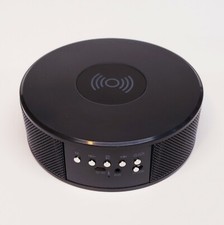 Bluetooth Speaker Clock / Wireless Charger Plus Auxiliary Jack New Open Box 
