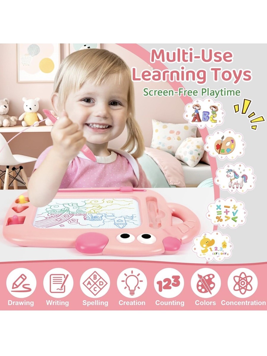 Toddler Girl Toys Age 1-3,Magnetic Drawing Board,Erasable Doodle