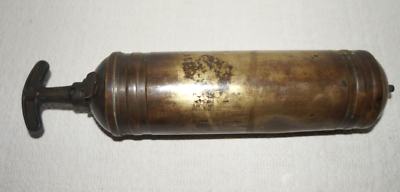 Antique PYRENE Brass & Copper Quart FIRE EXTINGUISHER Class B2