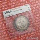 1949 Canada $1 Silver Dollar Coin - Uncirculated - Choice Toning #coinsofcanada