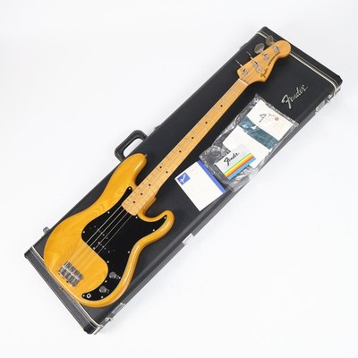 Fender Japan Bass Pb72-55 Nat Precision 1989 Model. *Yb201