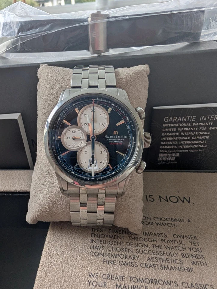 Maurice Lacroix Pontos Chronograph Retro, Automatik, 43mm - Bild 2 von 4