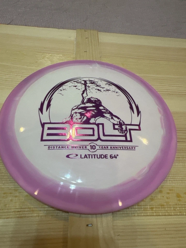 Latitude 64 Bolt 174g – 10 Year Anniversary – Gold Line – New– Pink/Purple Swirl - Image 3 of 4