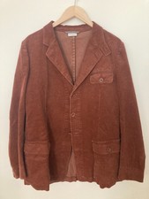 guc DRIES VAN NOTEN Corduroy Jacket Cotton Rust/Brown 50