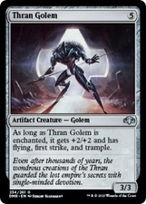 Foil - Thran Golem - 234 / NM / English
