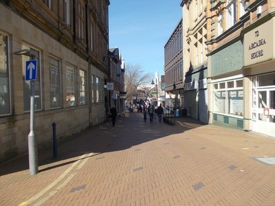 Photo 6x4 Market Street - Pall Mall Barnsley/SE3406  c2017