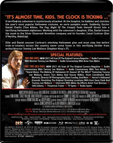 Halloween 3: Season of the Witch (Ultra HD, 1982) for sale online