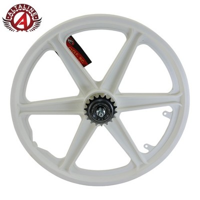 20インチ ホワイト　BMXプラスチックホイール BMX Bicycle 20