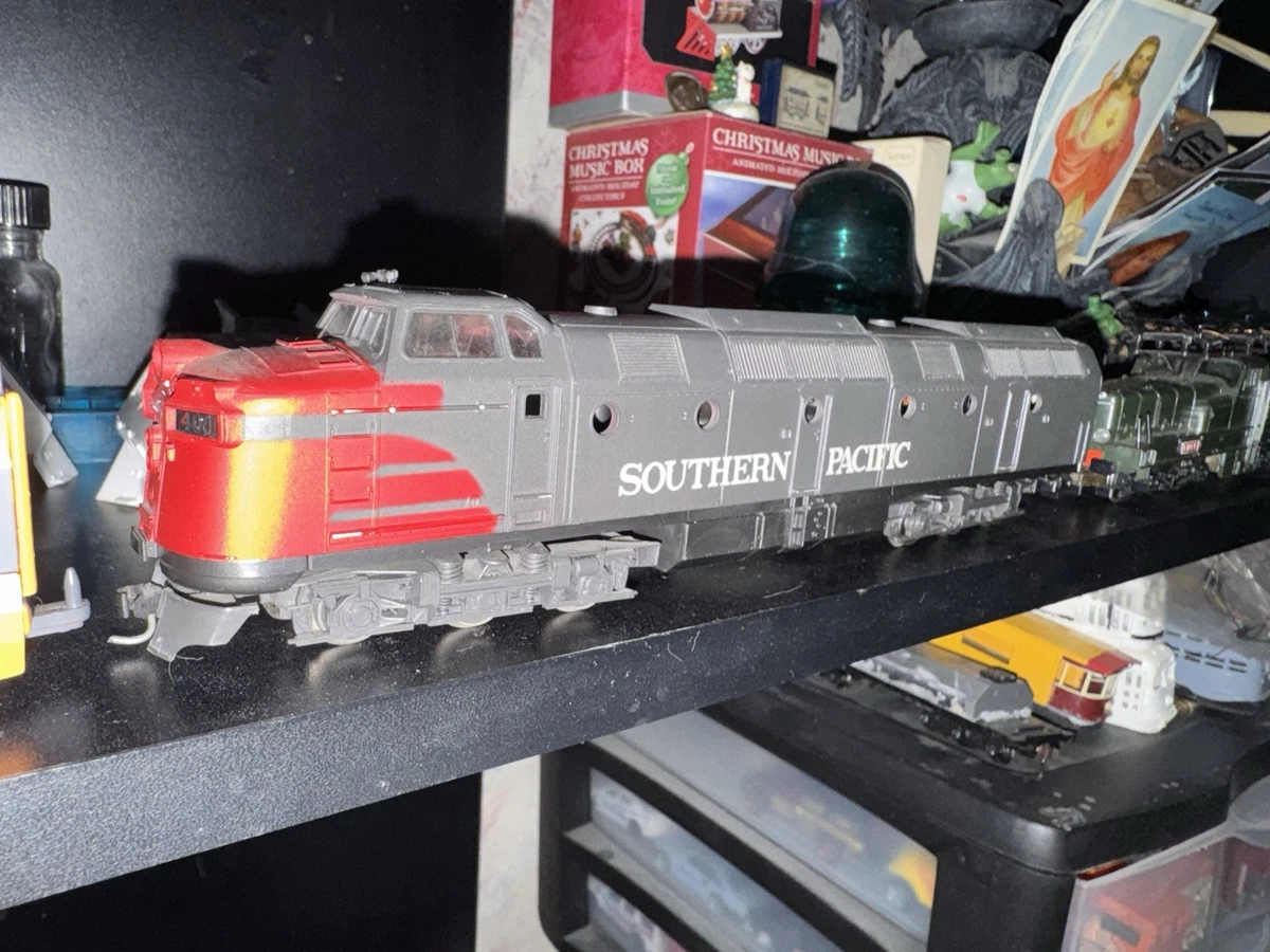 Locomotive Vapeur Rivarossi HO 1248 - Southern Pacific Cab Forward, Fonctionnelle, éclairage