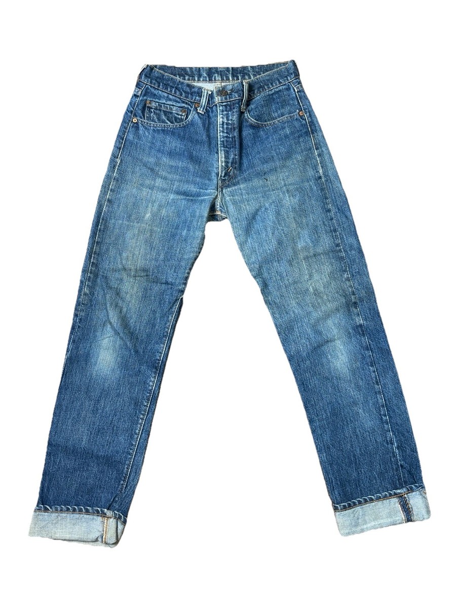 80s Levi's505 デニム　made in USA TALONジッパー VTG 80's Levi's Red Tab 505 0217 Jeans Distressed Talon Zipper