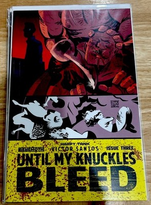 UNTIL MY KNUCKLES BLEED #3 Cover A Victor Santos Behemoth Comics 2022