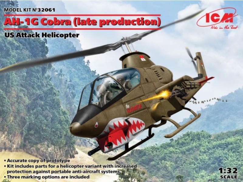 ICM AH-1G Cobra (Late Production) - 1/32 - ICM 32061