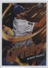 2021 Topps Fire We Have Liftoff Albert Pujols #WHL-16 4o6