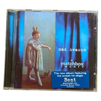 Matchbox Twenty Mad Season CD Rock Music Album Enhanced  Edition 2000 Bent Hit