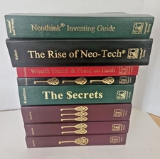 Neothink Society 8 Book Lot by Mark Hamilton Frank Wallace Prime Cure, Neo-Tech