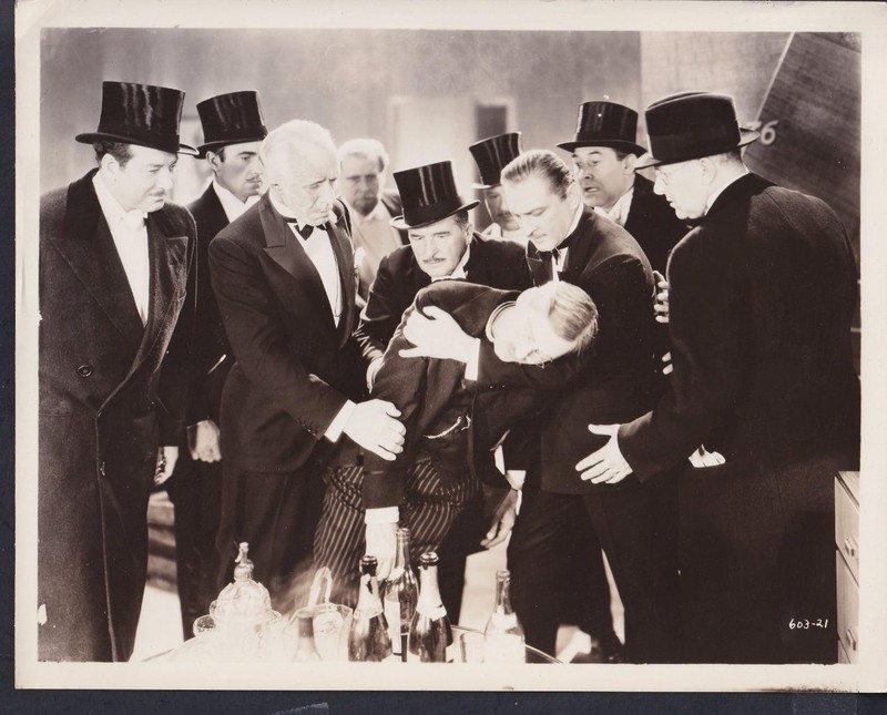 Lewis Stone John and Lionel Barrymore  GRAND HOTEL 1932 original photo 49557