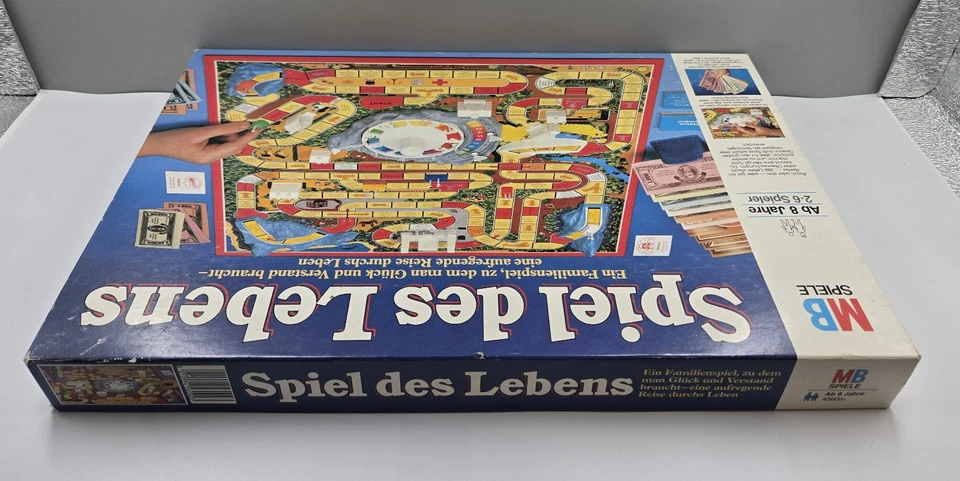 MB Spiel des Lebens Gesellschaftspiel Brettspiel Vollständig 456000 - Bild 3 von 4