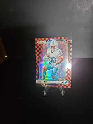 #ad #ad 2024 Panini Black And Red Checkers #177 Tyreek Hill $9.99