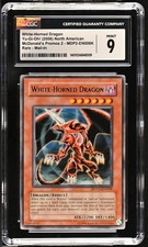 White-horned Dragon MDP2-EN006K Mail-in Yu-gi-oh! North American CGC 9 Mint *009