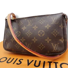 [Authenticated] Louis Vuitton Monogram Shoulder Bag "Pochette Accessoires"