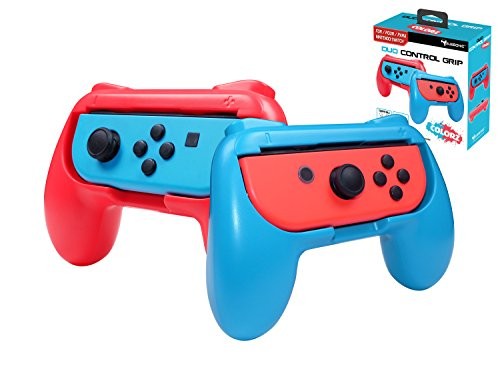 Nintendo Switch Subsonic Duo Control Grip Colorz - Pink & Green (Swit Game NUOVO