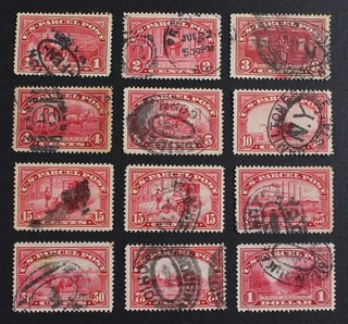 CKStamps: US Parcel Post Stamps Collection Scott#Q1 Q12 Used