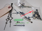 LOT OF VINTAGE MODERN CLOCK HANDS CLOCKMAKER REPAIR PARTS CRAFT ASSORTED #31 — photo 1