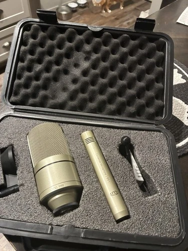 MXL 990 and 991 Condenser Microphone Set with Case "Pre-Owned" - Good