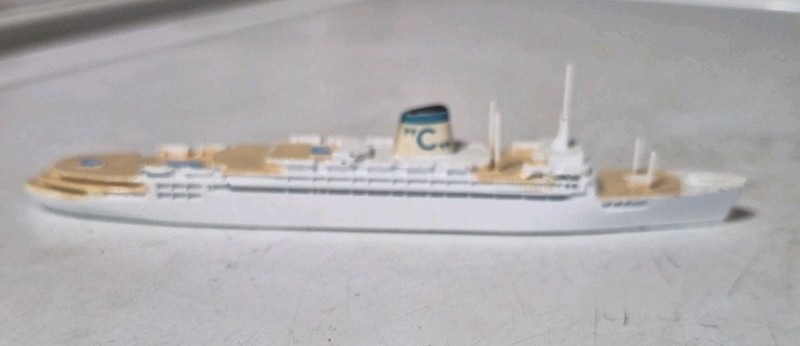 1:1250 cruise ship model Costa Line Enrico "C"  Mercury  Diecast .