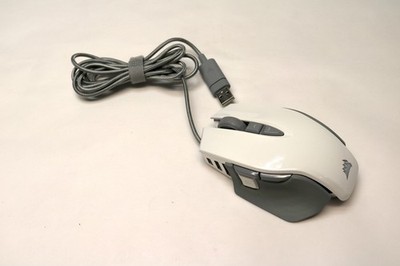 Corsair M65 Pro Gaming Mouse 12000 DPI Optical Tunable Backlit RGB LED WHITE