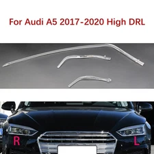 A Pair Car Headlights DRL For Audi A5 2017-2020 LED Ballast Light Guide Strip