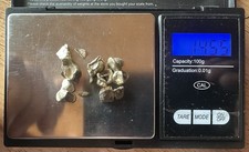 Oro Lingotto Frammenti Di Oro 18k 14,55 Grammi (No Moneta Sterlina Marengo, Ecc)