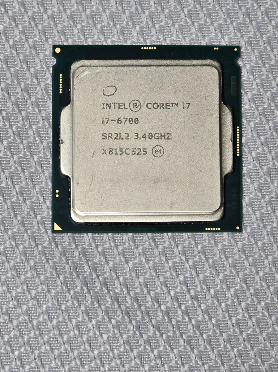 Intel Core i7-6700 Processor Model LGA 1151/H4 Socket Type Core