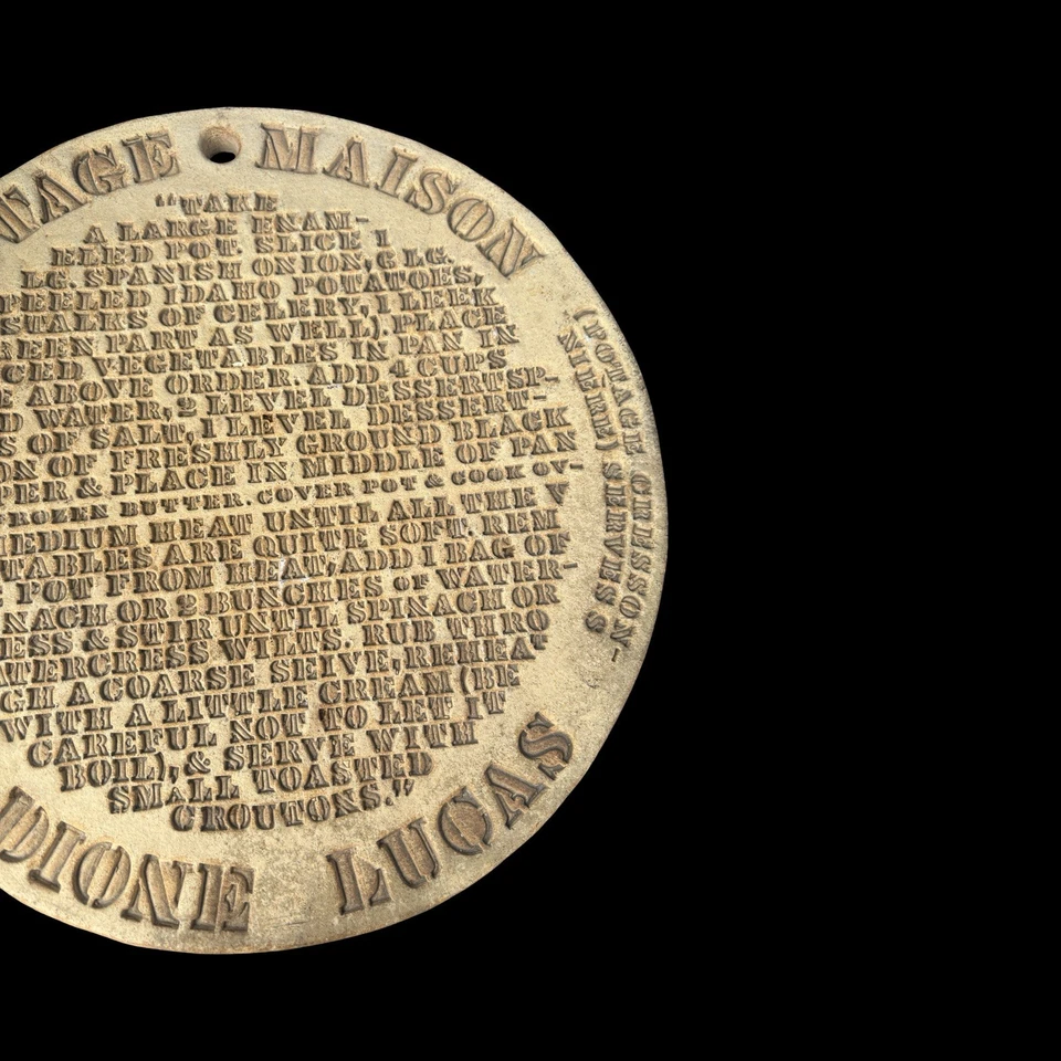 Receta de colección Bennington Pottery Dione Lucas Potage Maison 15 Foto 2 de 4