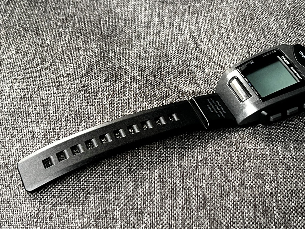 Casio Wrist Camera Watch Vintage Rare WQV-1 Tested Good from Japan