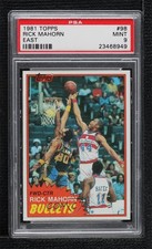 1981-82 Topps Rick Mahorn #98 PSA 9 MINT 0o5