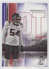 2024 Topps Signature Class Rookies Purple 1/100 Brandon Dorlus #66 1n8m