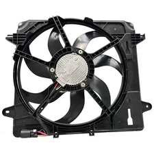 Radiator Cooling Fan Assembly Fits Jeep Wrangler 12-2017 Wrangler JK 2018 3.6L Q