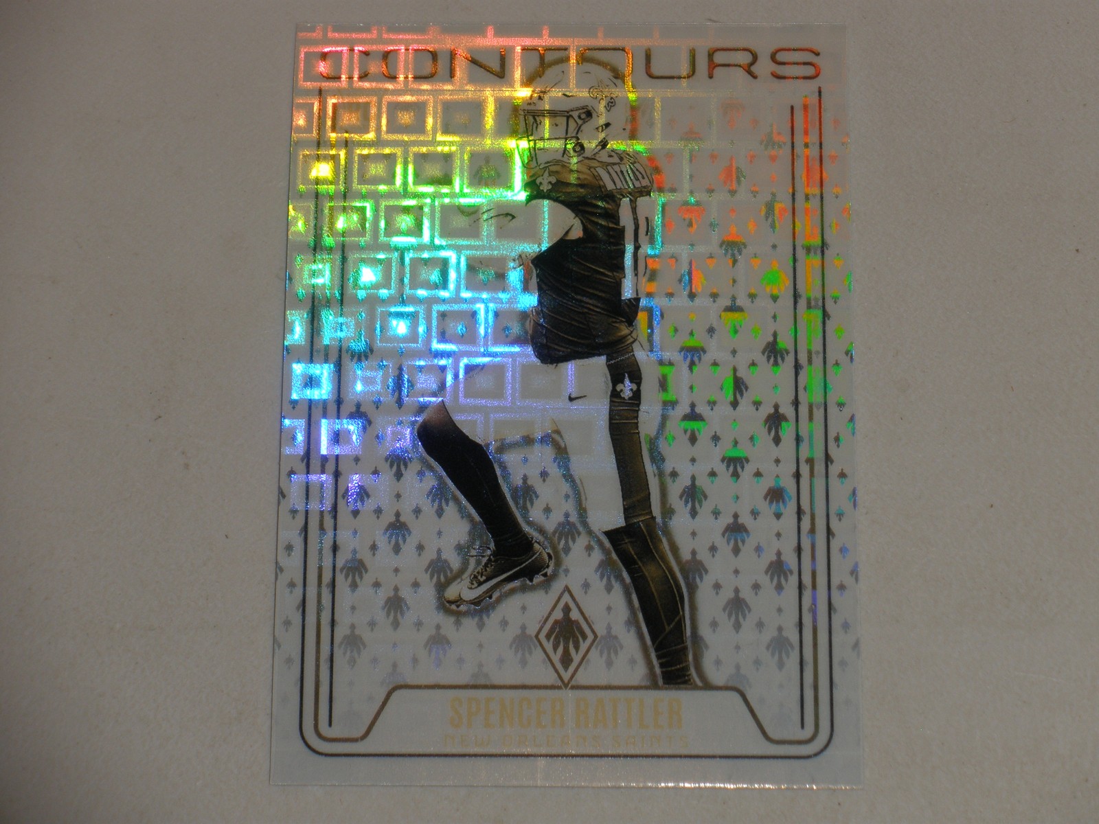 2024 Panini Phoenix Contours Pandora Prizm #SRR Spencer Rattler Rookie RC